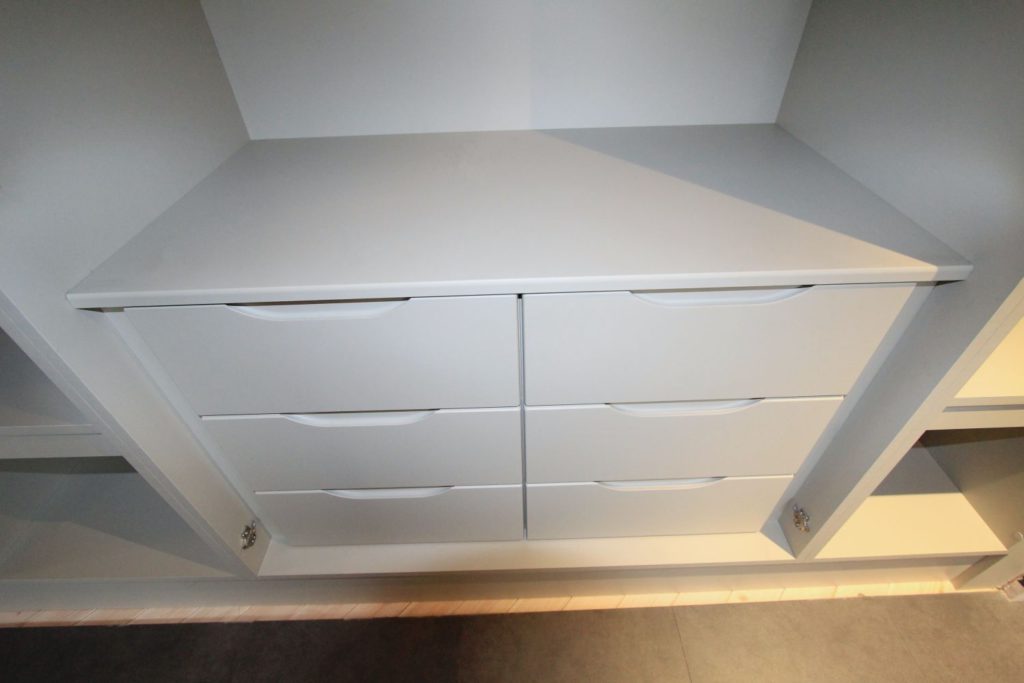 Grey Made to Measure Wardrobe Drawer Unit, Whichmore Hill, N21